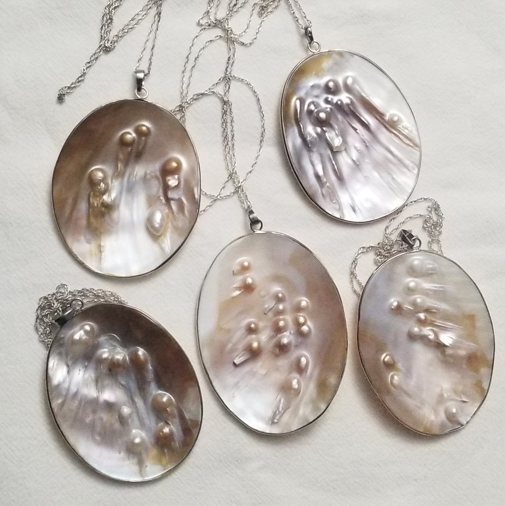 Mabe Pearls & Sterling Silver